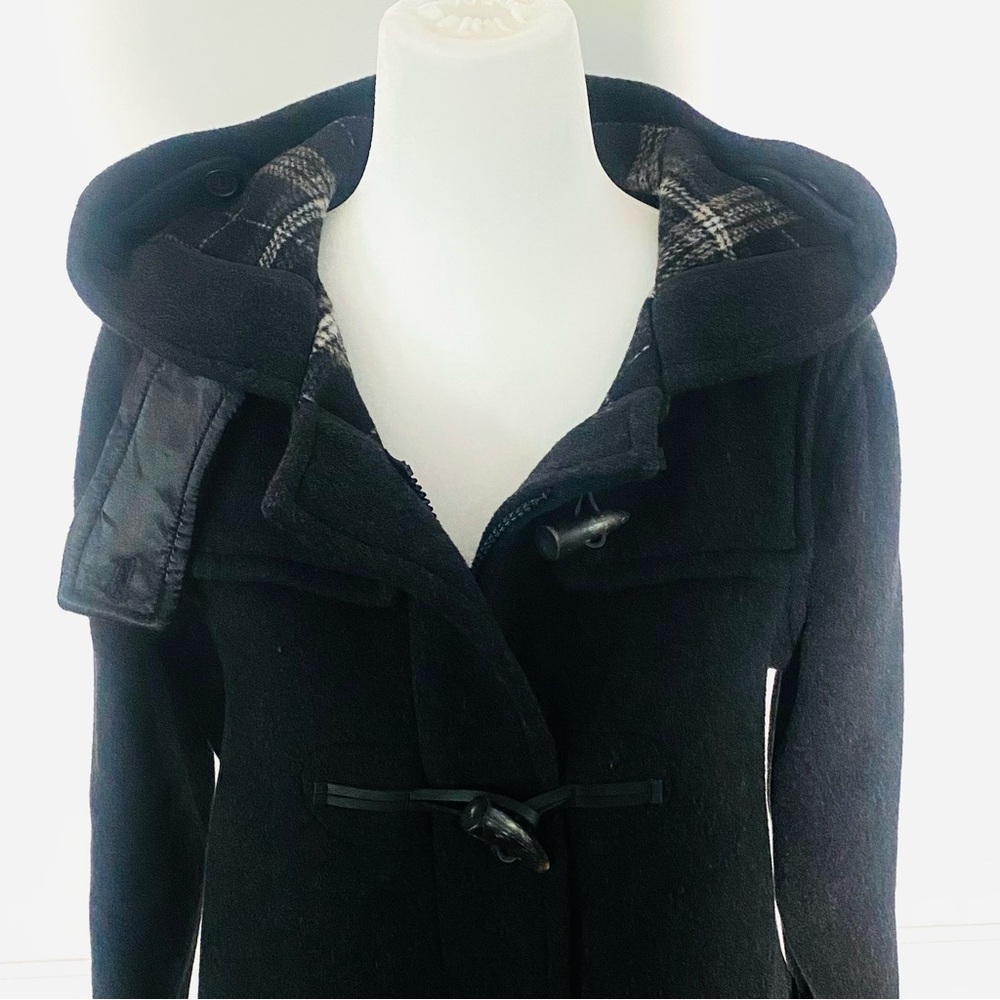 Classic Duffle Wool Coat - Black size 32(EUR) fits like US - 6